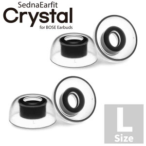 AZLA SednaEarfit Crystal for BOSE ���T�C�Y ���E2�y�A���� [AZL-CRYSTAL-BOSE] [BOSE��TWS�C���z����p �C���[�s�[�X]�y�䂤�p�P�b�g�Ή��z