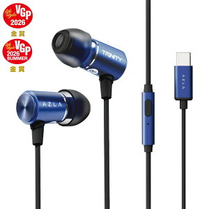 AZLA �}�C�N�t���L���C���z�� TRINITY Blue [USB Type-C (USB-C) �ڑ� AZL-TRINITY-UC-BLU] �y�����ۏ� (+6����)�z
