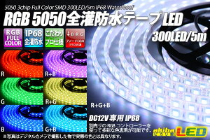 She[vLED 60LED/m IP68 RGB 5m