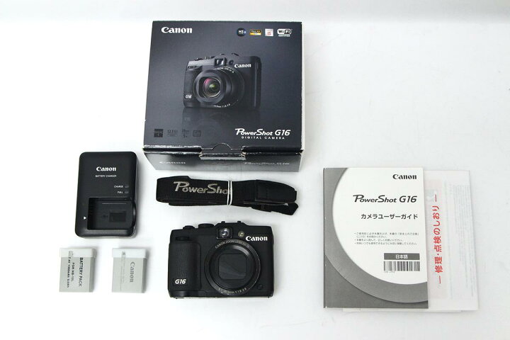 楽天市場】【中古】【お買い得品】キヤノン PowerShot G16 CA01-M1881 