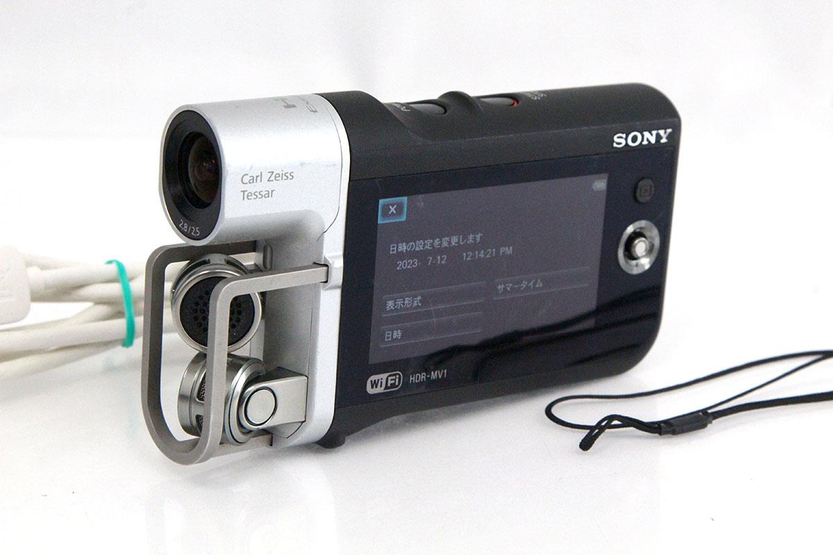 最新作の ソニー HDR-MV1 デジタルHDビデオカメラレコーダー γA4587