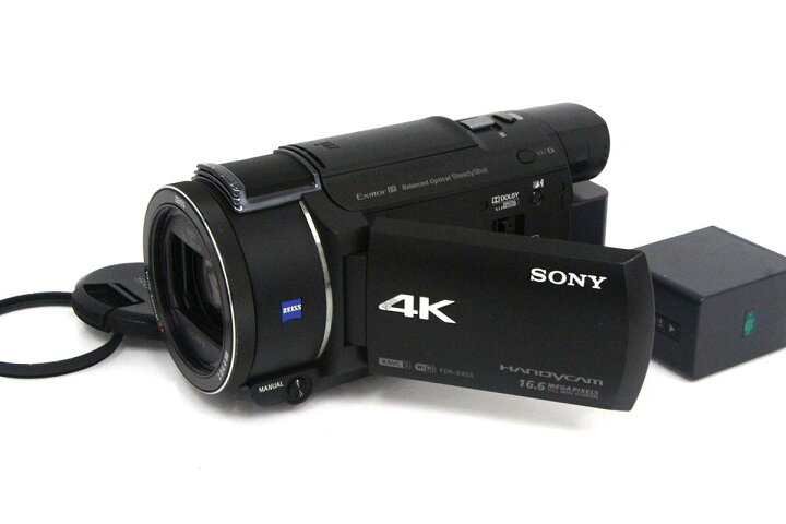 楽天市場】【中古】【並品】ソニー FDR-AX55 デジタル4Kビデオカメラ 