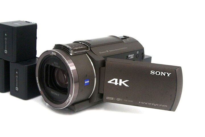 楽天市場】【中古】【並品】ソニー FDR-AX45 デジタル4Kビデオカメラ 