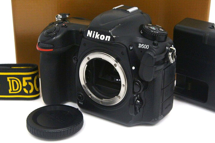 楽天市場】【中古】【訳有品】ニコン D500 ボディ シャッター回数 約 