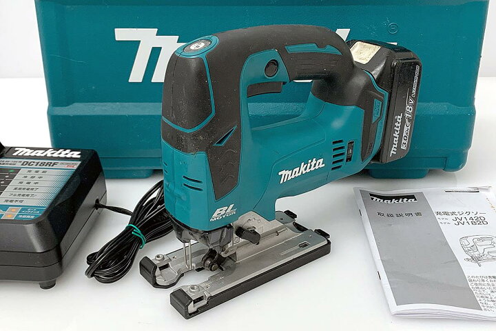 楽天市場】【中古】【美品】マキタ JV182DRF 充電式ジグソー 18V 
