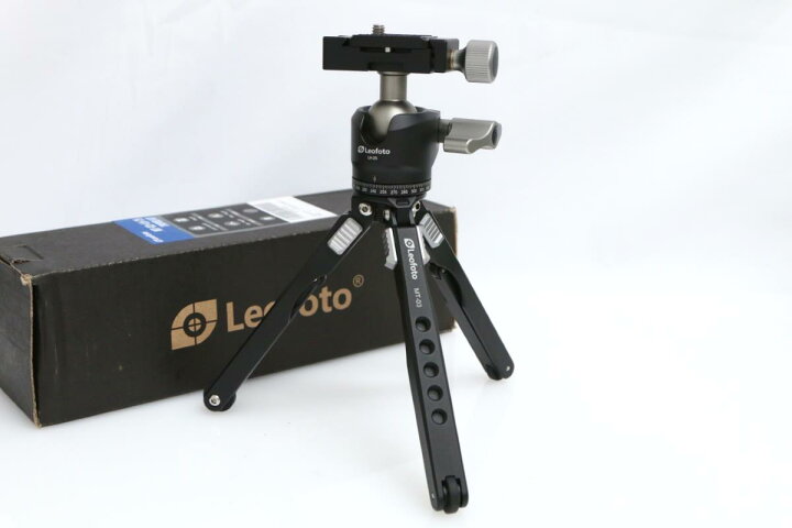 楽天市場】【中古】【極美品】レオフォト MT-03 ミニ三脚 2段 雲台 LH 