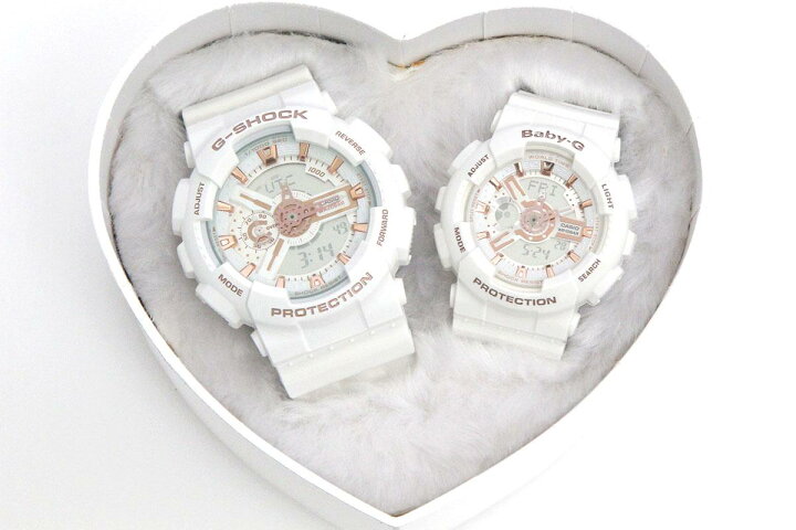 楽天市場】【中古】【未使用品】カシオ LOV-14A-7AJR G-SHOCK Baby-G 