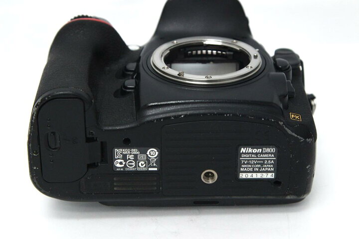 楽天市場】【中古】【並品】ニコン D800 ボディ CA01-M2249-2P2B Nikon  