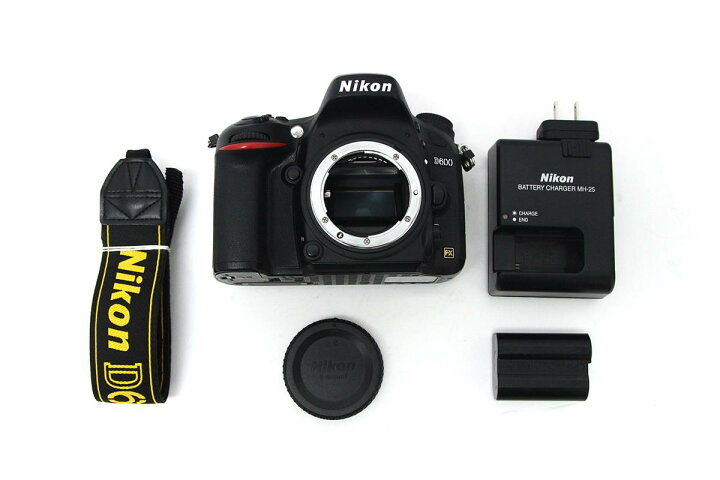 楽天市場】【中古】【美品】ニコン D600 ボディ CA01-M2248-2P2A Nikon 