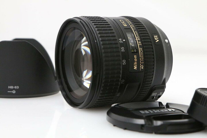 楽天市場】【中古】【並品】ニコン AF-S NIKKOR 24-85mm f3.5-4.5G ED 
