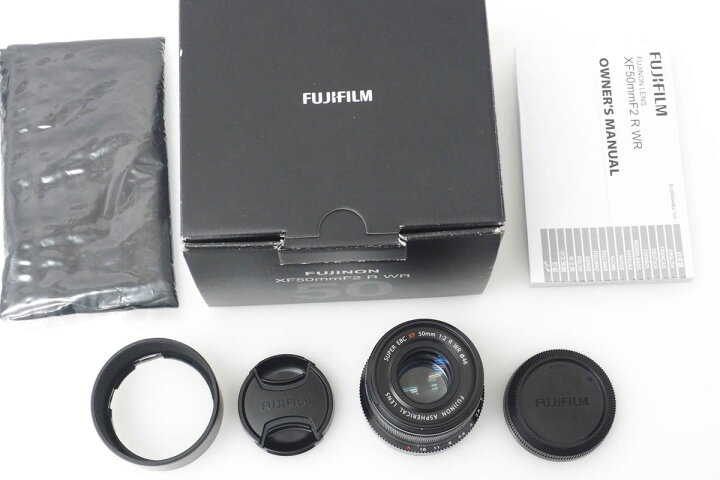 楽天市場】【中古】【極美品】富士フイルム フジノンレンズ XF50mmF2 R 