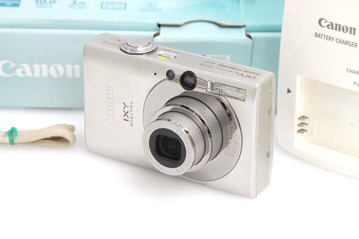楽天市場】【中古】【訳有品】キヤノン IXY 25 IS シルバー CA01 