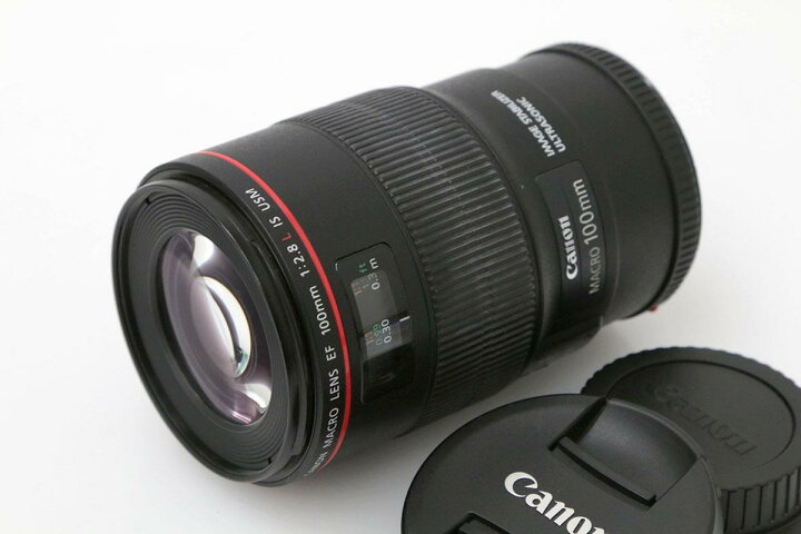 楽天市場】【中古】【並品】キヤノン EF100mm F2.8L マクロ IS USM 