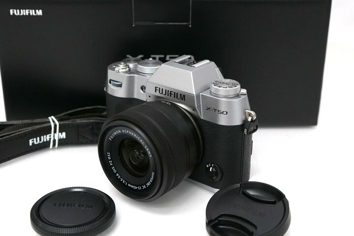 楽天市場】【中古】【美品】富士フイルム X-T50 XC15-45mmレンズキット 