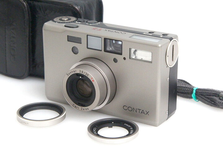 楽天市場】【中古】【美品】コンタックス T3 チタンシルバー Sonnar T 