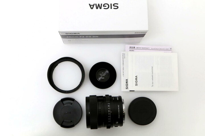 極美品】SIGMA Contemporary 20mm Lマウント