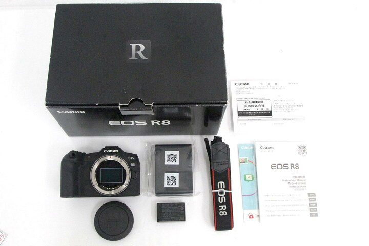 楽天市場】【中古】【美品】キヤノン EOS R8 ボディ CA01-A9523-2Q3 