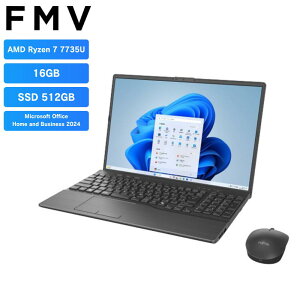 xm FMV LIFEBOOK AH53/J3 FMVA53J3B uCgubN SSDF512GB 16^ m[gPC AMD Ryzen7 7735U 2.7GHz 8RA DDR5 PC5-38400 20582 Windows 11 Home 64bit CopilotL[