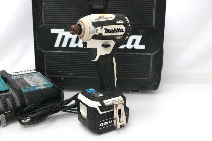 楽天市場】【中古】【並品】マキタ TD171DRGXW [白] 充電式インパクト 