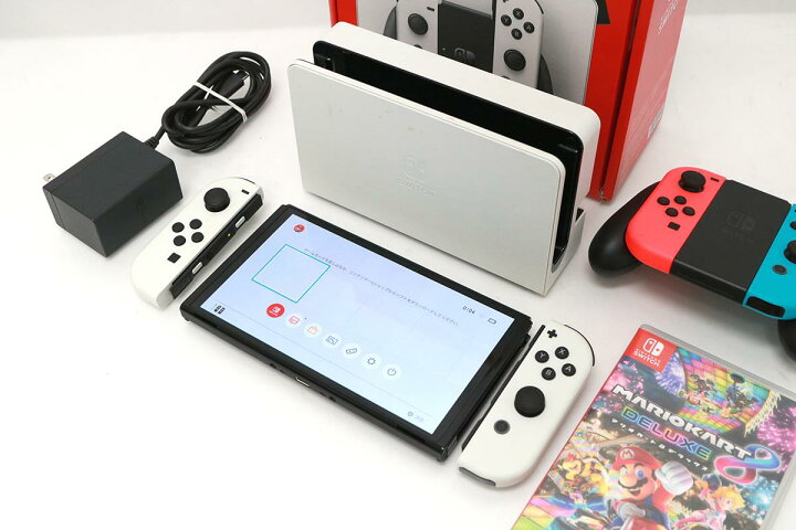 楽天市場】【中古】【美品】任天堂 Nintendo Switch 有機ELモデル HEG 