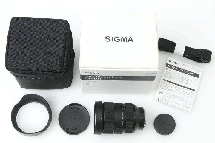 楽天市場】【中古】【極美品】シグマ 24-70mm F2.8 DG DN ソニーE 