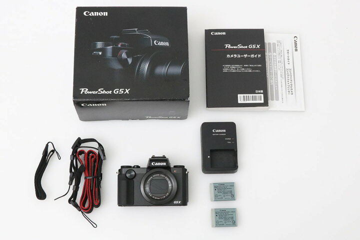 楽天市場】【中古】【美品】キヤノン PowerShot G5 X CA01-M4465-2P3 