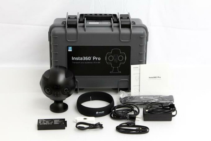 楽天市場】【中古】【極美品】 Insta360 360°カメラ Pro 8K 360度 