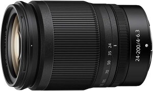 jR NIKKOR Z 24-200mm F4-6.3 VR 8.3{ { Y[ Y Z}Eg tTCY f/4-6.3 hH ho ] Lp AF MF u␳@\ NIKON i