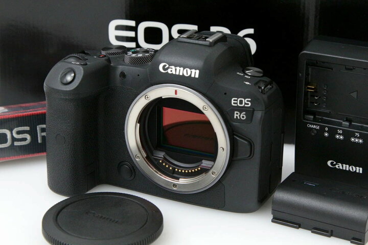 楽天市場】【中古】【極美品】キヤノン EOS R6 ボディ CA01-R1211-3T4 