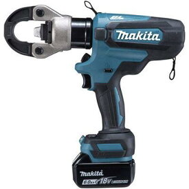 マキタ TC300DRG 18V 充電式圧着機 (バッテリー、充電器、ケース付) 6.0Ah 電動 工具 DIY 圧着 圧縮 切断 T型ボディmakita 圧着範囲14～250mm2 電設 作業