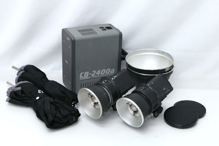 楽天市場】【中古】【お買い得品】コメット CLX-25miniH ストロボ 2灯 