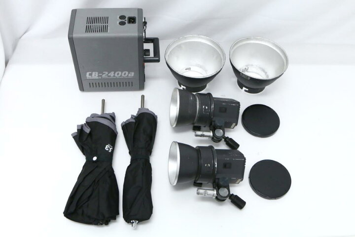 楽天市場】【中古】【お買い得品】コメット CLX-25miniH ストロボ 2灯 