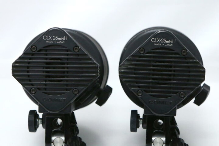 楽天市場】【中古】【お買い得品】コメット CLX-25miniH ストロボ 2灯 