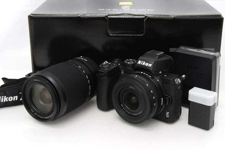 楽天市場】【中古】【極美品】 ニコン ミラーレスカメラ Z50 ダブル 