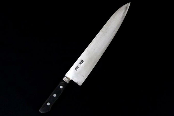 楽天市場】【中古】【美品】 築地正本 包丁 別誂 牛刀 洋包丁 300mm 