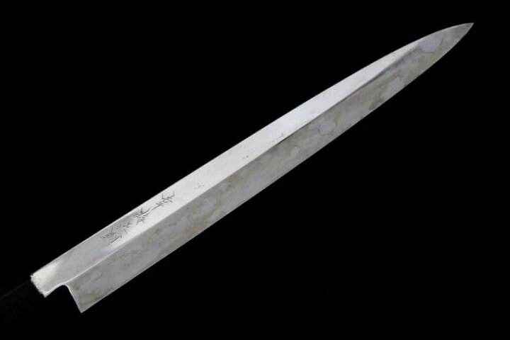 楽天市場】【中古】【美品】 幸梅正國 包丁 柳刃包丁 尺二 青水焼 水牛 