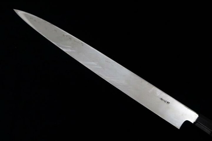 楽天市場】【中古】【美品】 幸梅正國 包丁 柳刃包丁 尺二 青水焼 水牛 