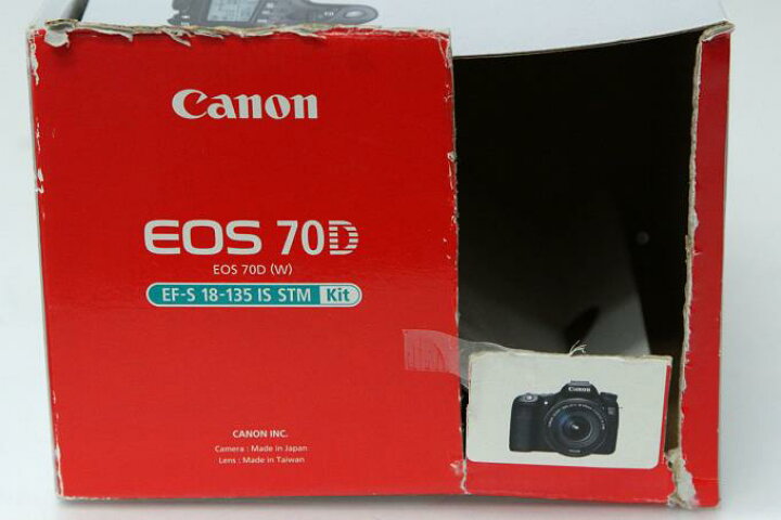 Canon EOS 70D EF-S 18-135mm レンズ 極美品（楽天市場】【中古】【極 
