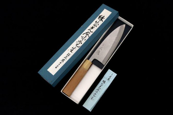 楽天市場】【中古】【極美品】 正本総本店 包丁 出刃包丁 五寸 霞 白鋼  