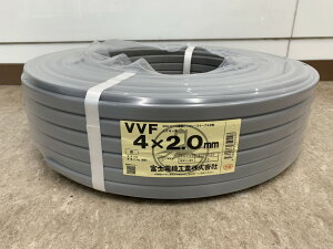 �x�m�d���H�� VVF 4×2.0mm �D 600V �r�j���≏�r�j���V�[�X�P�[�u�����` LFV-R �P�[�u�� �d�� 2mm 4C 4�c 100�� 100m