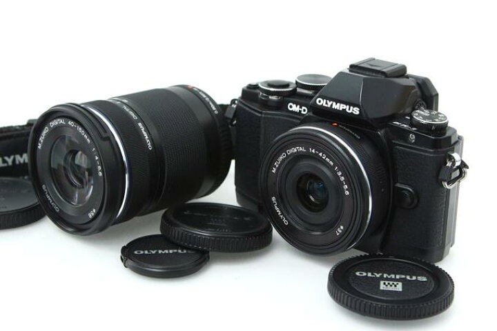 楽天市場】【中古】【美品】オリンパス OM-D E-M10 EZダブルズーム