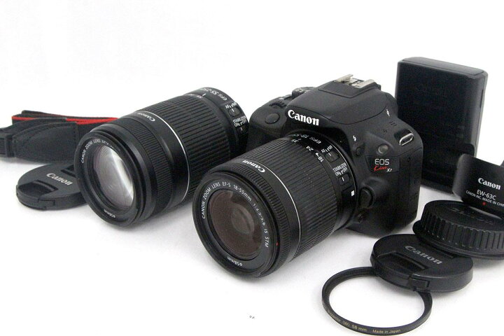 楽天市場】【中古】【訳有品】キヤノン EOS Kiss X7 ダブルズーム  