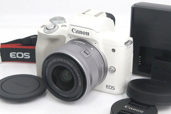 楽天市場】【中古】【訳有品】キヤノン EOS Kiss M EF-M15-45 IS STM 