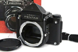 【中古】【極美品】ペンタックス 6x7 アイレベル ボディ 前期 γA3797-2F2