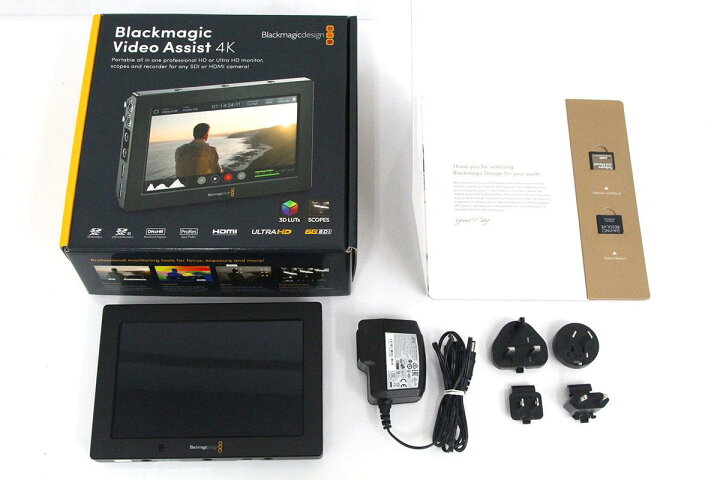 楽天市場】【中古】【極美品】Blackmagic Design Video Assist 4K LCD 