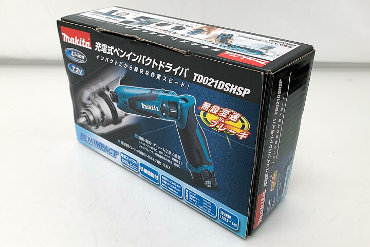 楽天市場】【中古】【極美品】マキタ TD021DSHSP 充電式ペンインパクト 