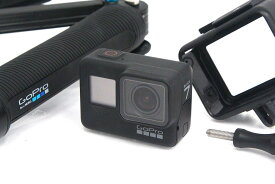 【中古】【美品】GoPro HERO7 BLACK CHDHX-701-FW 3-Wayグリップ付 γA5207-2E4