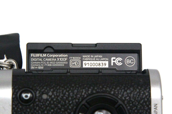 楽天市場】【中古】【並品】富士フイルム X100F シルバー シャッター 