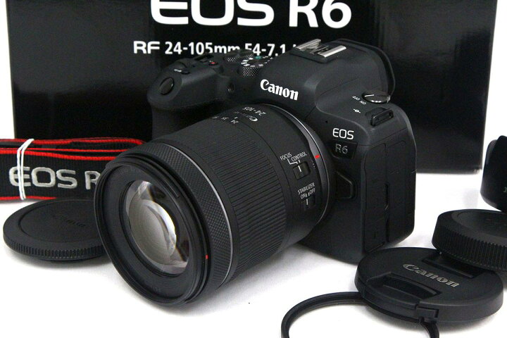 楽天市場】【中古】【極美品】キヤノン EOS R6 RF24-105 IS STM レンズ 