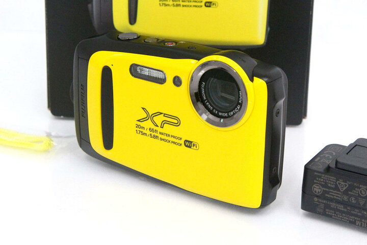 楽天市場】【中古】【極美品】富士フイルム FinePix XP130 イエロー 